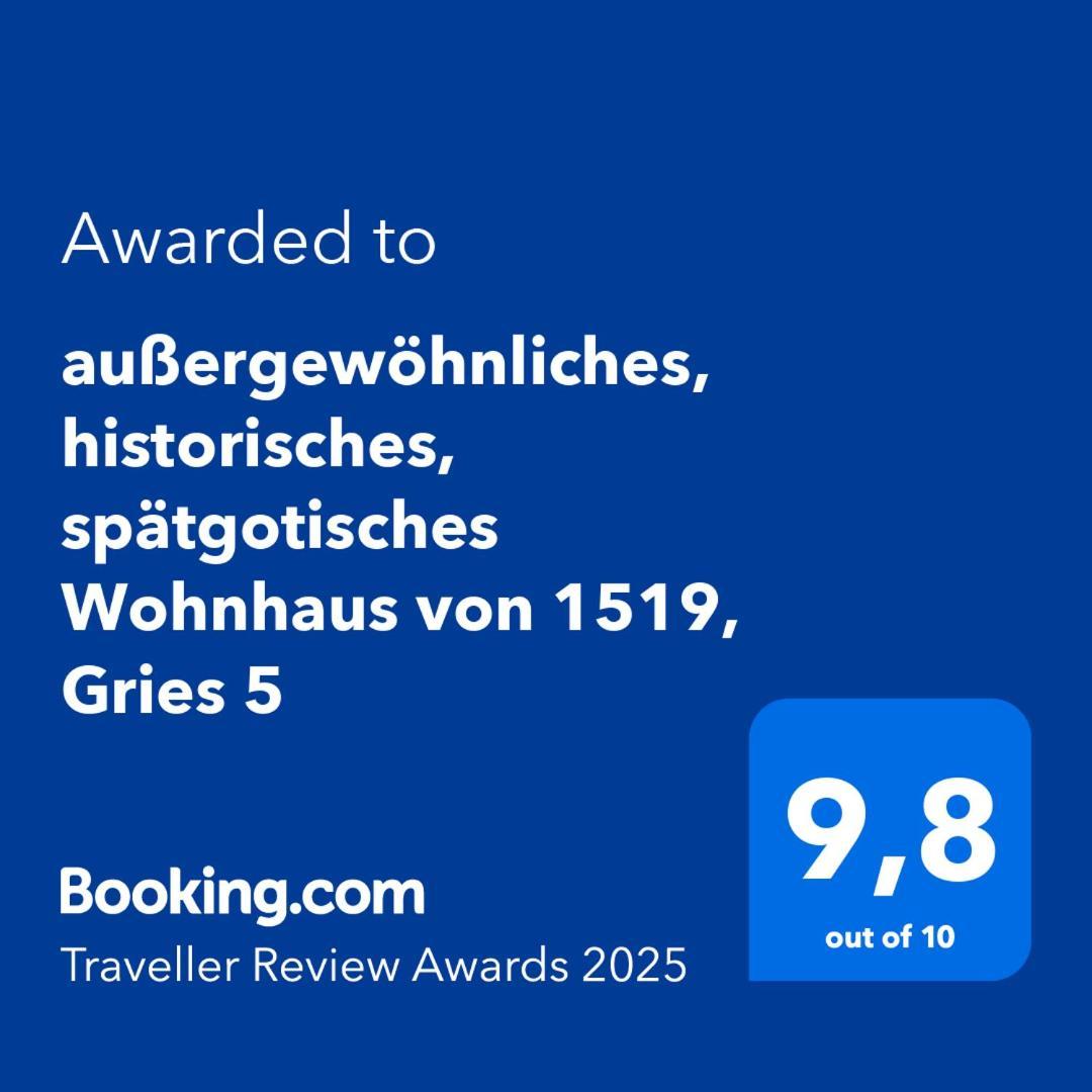 Aussergewoehnliches, Historisches, Spaetgotisches Wohnhaus Von 1519, Gries 5 غيرا المظهر الخارجي الصورة